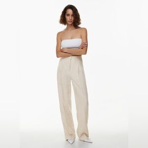 Aritzia effortless pants, size 6 (tall) linen